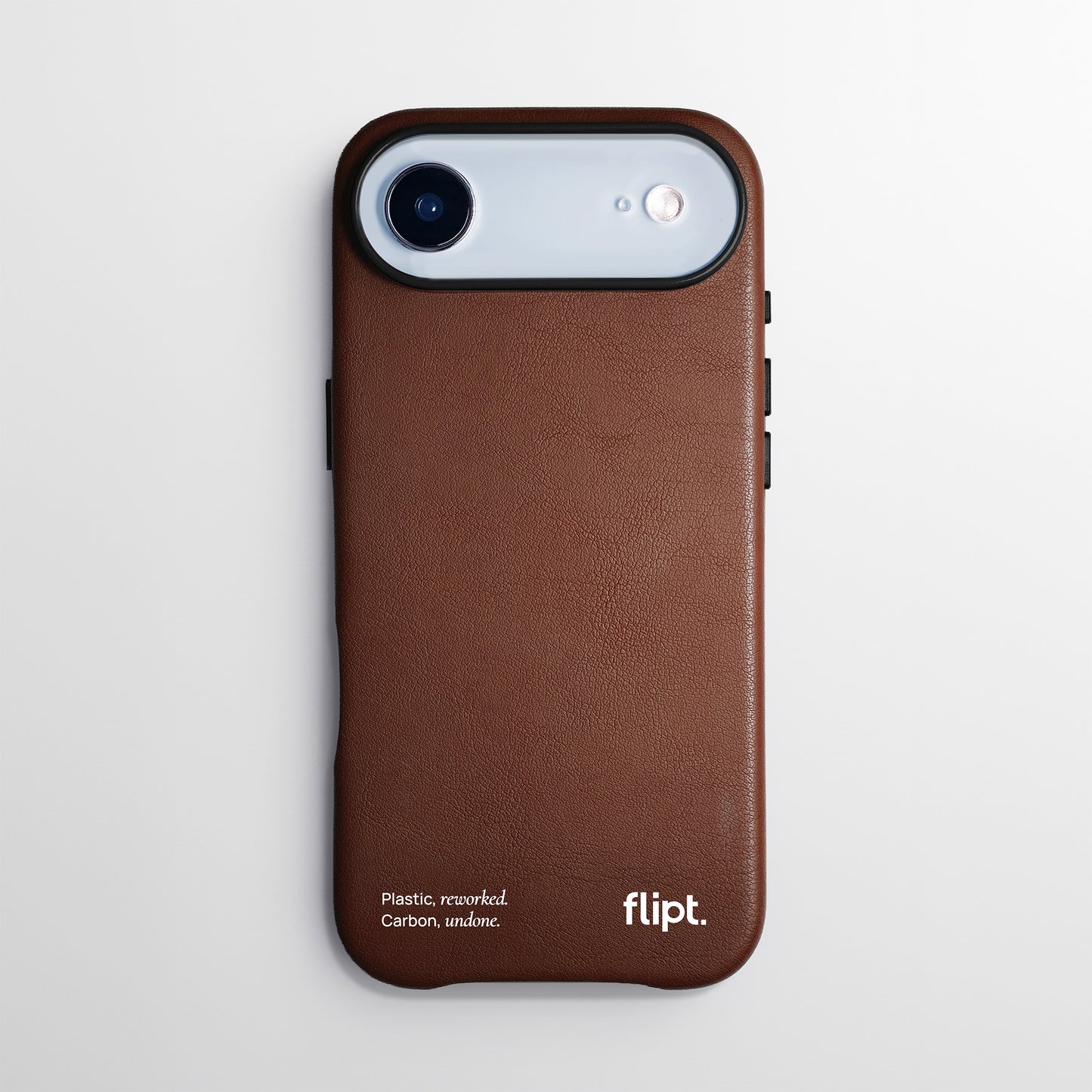 CarbonFlip* Signature Leather Case for iPhone 17 Series