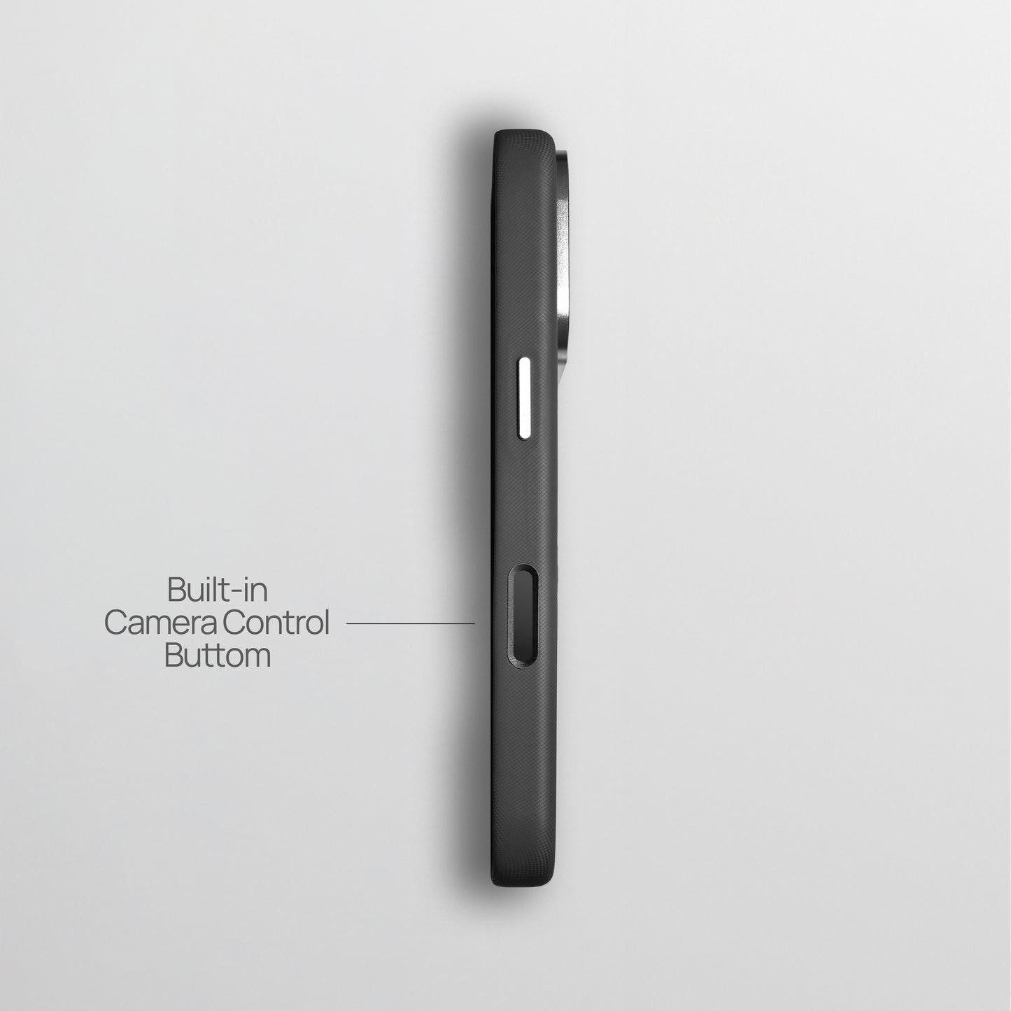 CarbonFlip* Leather Case Matrex Edition for iPhone 17 with Build-in Camera Control Button
