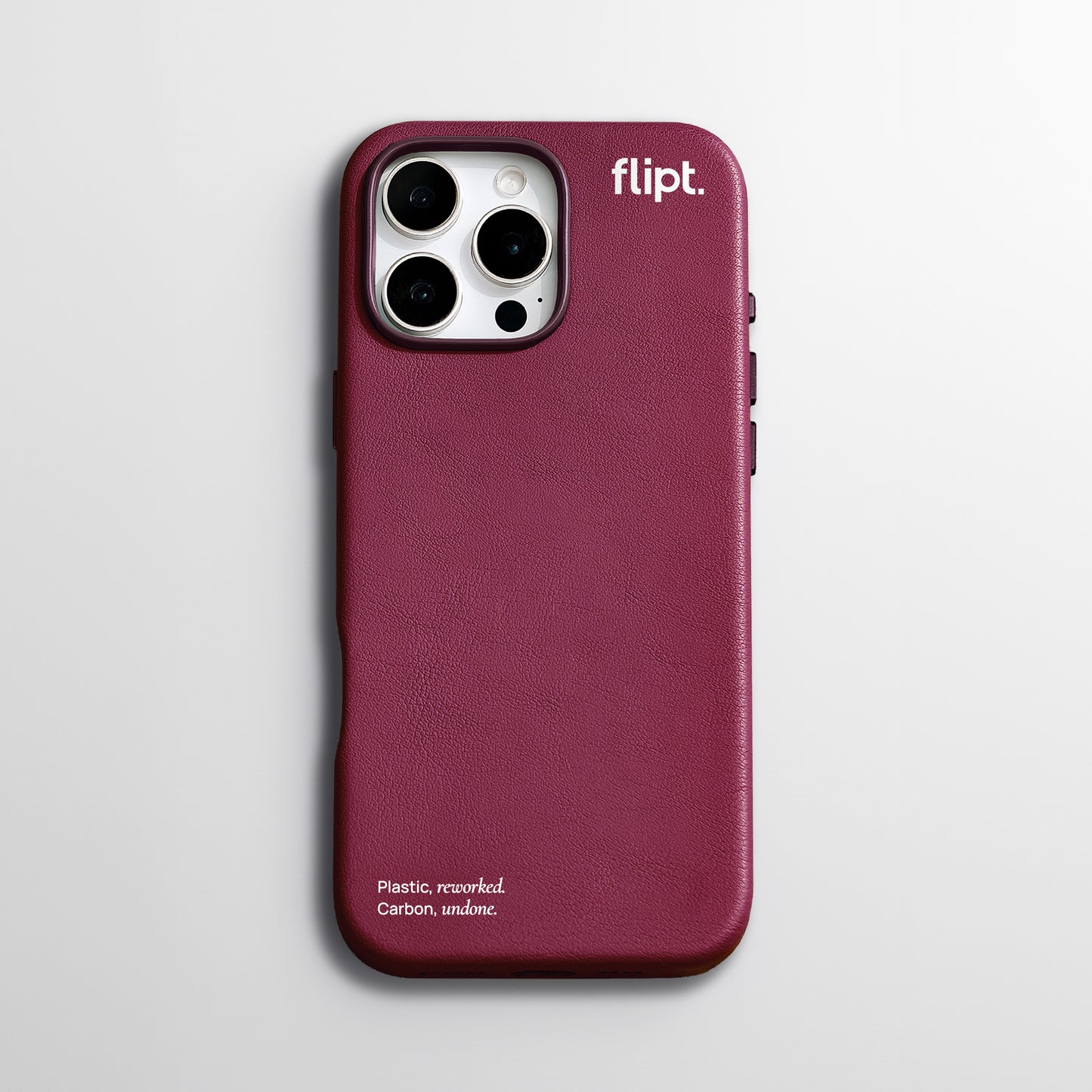 CarbonFlip* Signature Leather Case for iPhone 15/16