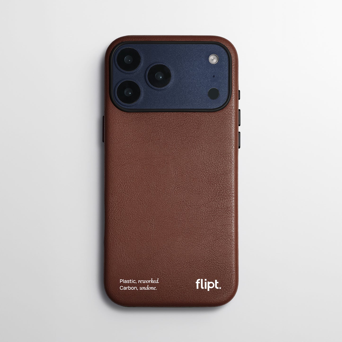 CarbonFlip* Signature Leather Case for iPhone 17 Series