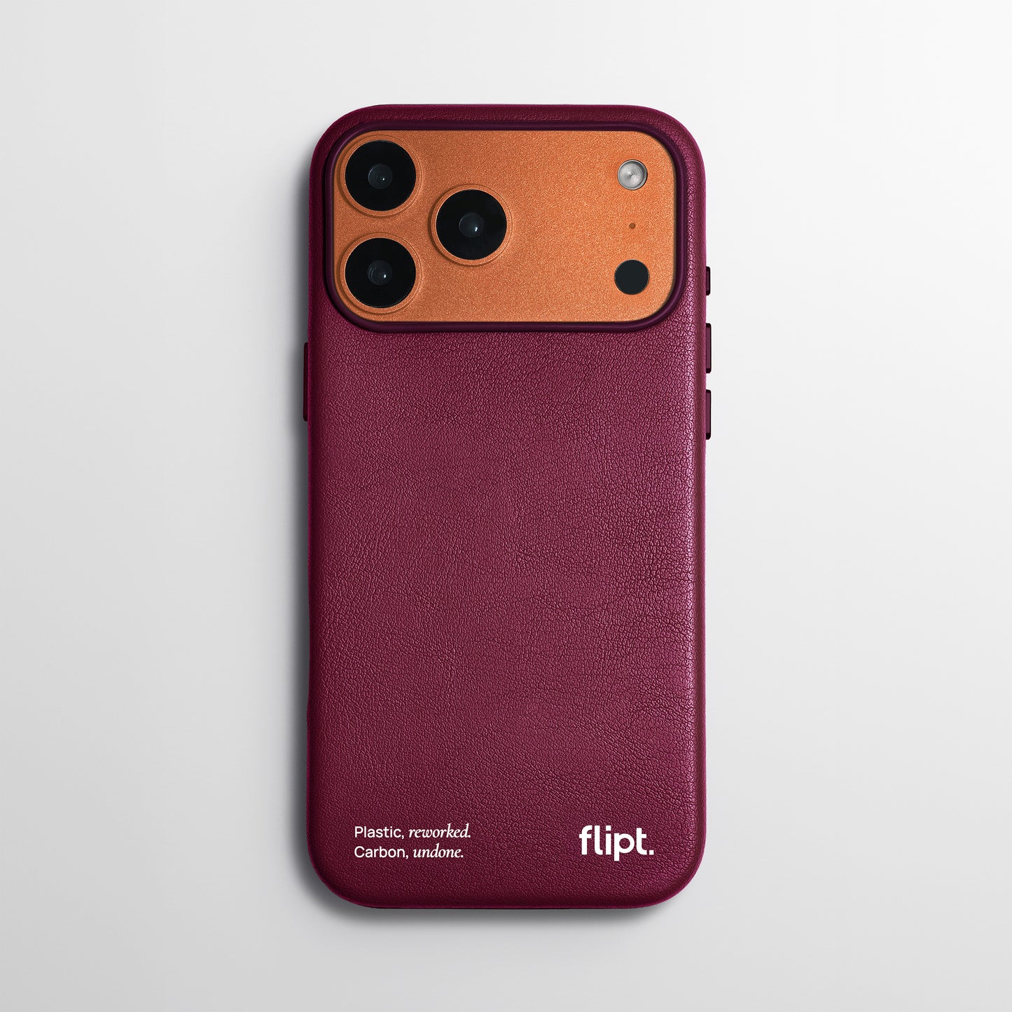 CarbonFlip* Signature Leather Case for iPhone 17 Series