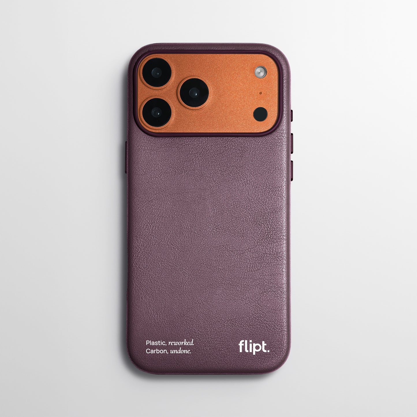 CarbonFlip* Signature Leather Case for iPhone 17 Series
