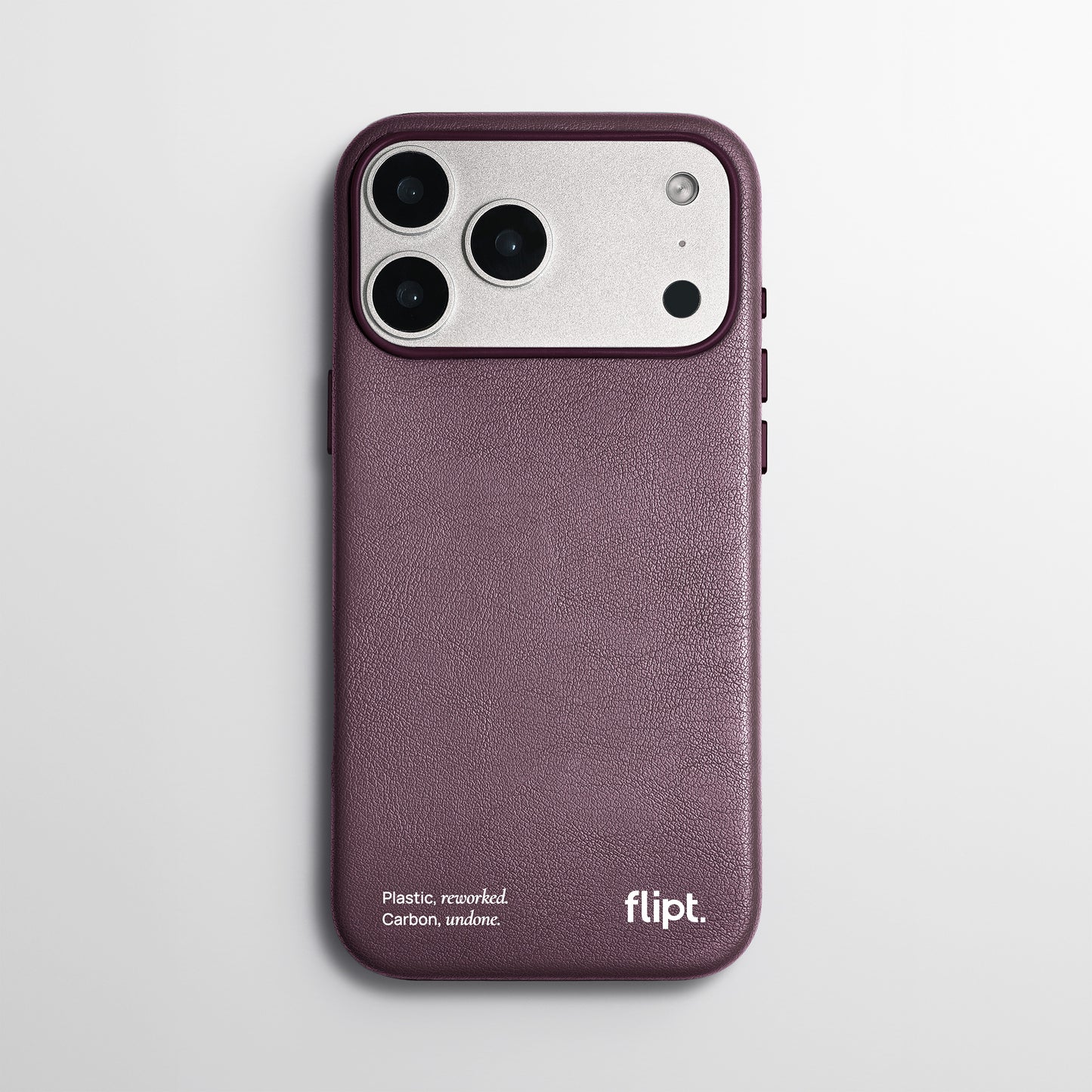 CarbonFlip* Signature Leather Case for iPhone 17 Series