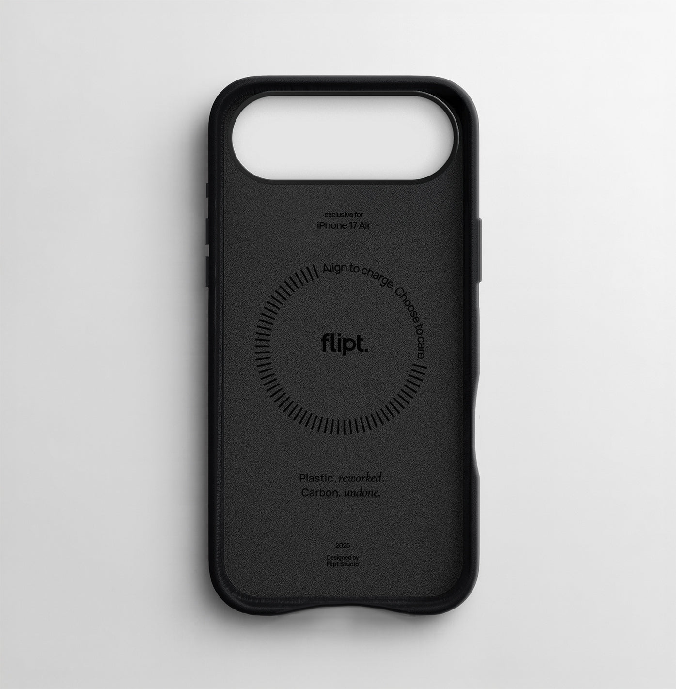 CarbonFlip* Signature Leather Case for iPhone 17 Series