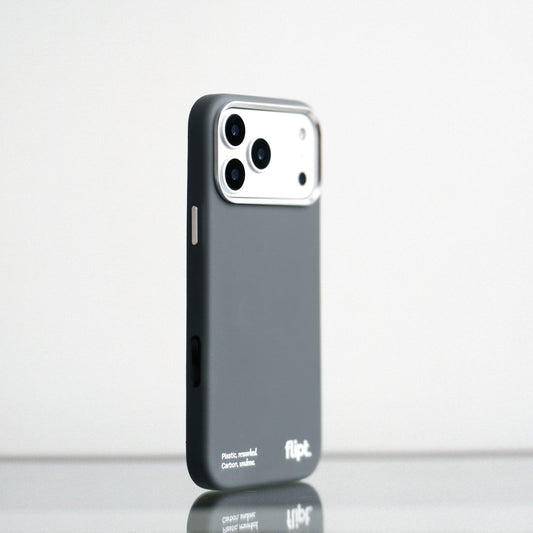 CarbonFlip* Leather Case Matrex Edition for iPhone 17 with Build - in Camera Control Button - flipt.