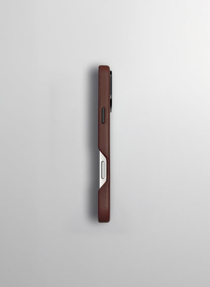 CarbonFlip* Signature Leather Case for iPhone 17 Series
