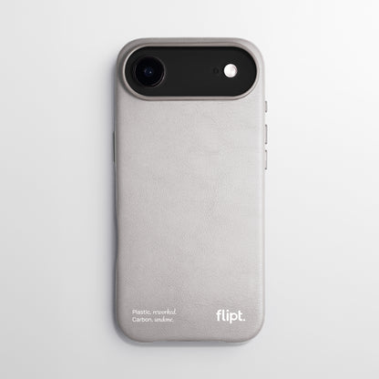 CarbonFlip* Signature Leather Case for iPhone 17 Series