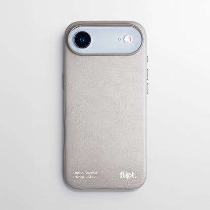 CarbonFlip* Signature Leather Case for iPhone 17 Series