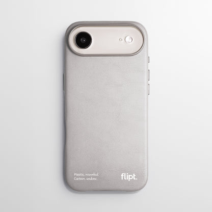 CarbonFlip* Signature Leather Case for iPhone 17 Series