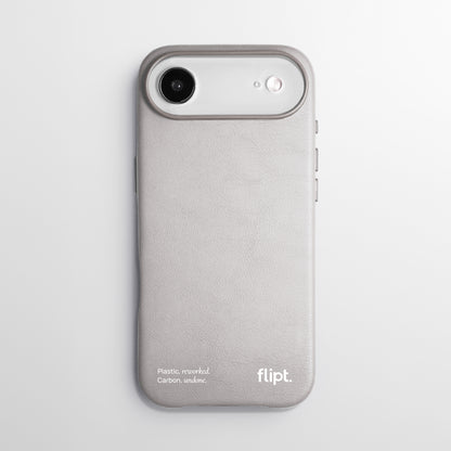 CarbonFlip* Signature Leather Case for iPhone 17 Series