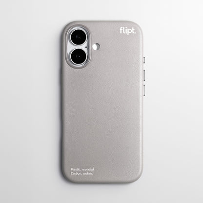 CarbonFlip* Signature Leather Case for iPhone 15/16