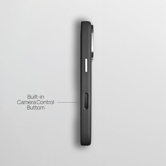 CarbonFlip* Leather Case Matrex Edition for iPhone 17 with Build-in Camera Control Button