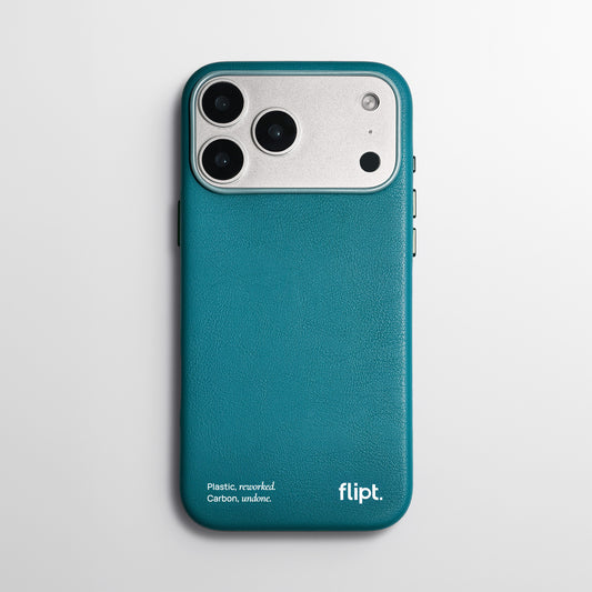 CarbonFlip* Signature Leather Case for iPhone 17 Series