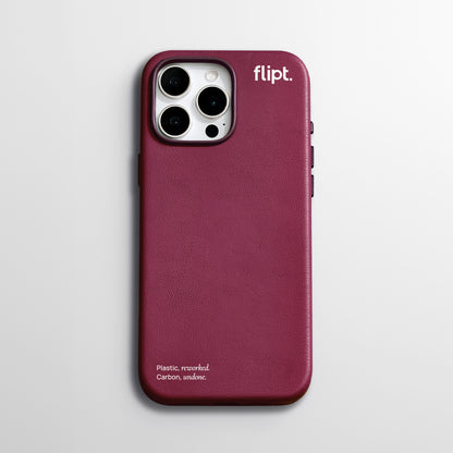 CarbonFlip* Signature Leather Case for iPhone 13/14