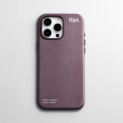 CarbonFlip* Signature Leather Case for iPhone 13/14