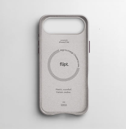 CarbonFlip* Signature Leather Case for iPhone 17 Series