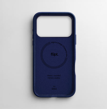 CarbonFlip* Signature Leather Case for iPhone 17 Series