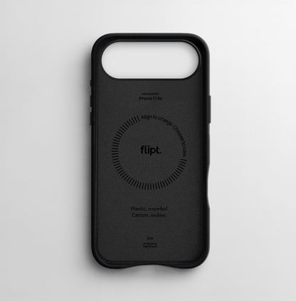 CarbonFlip* Signature Leather Case for iPhone 17 Series