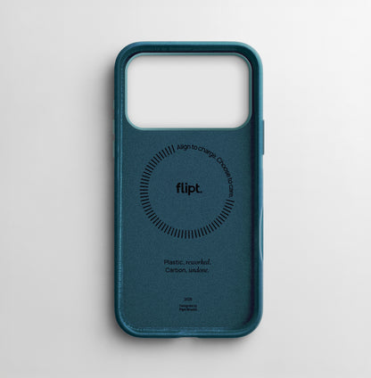 CarbonFlip* Signature Leather Case for iPhone 17 Series