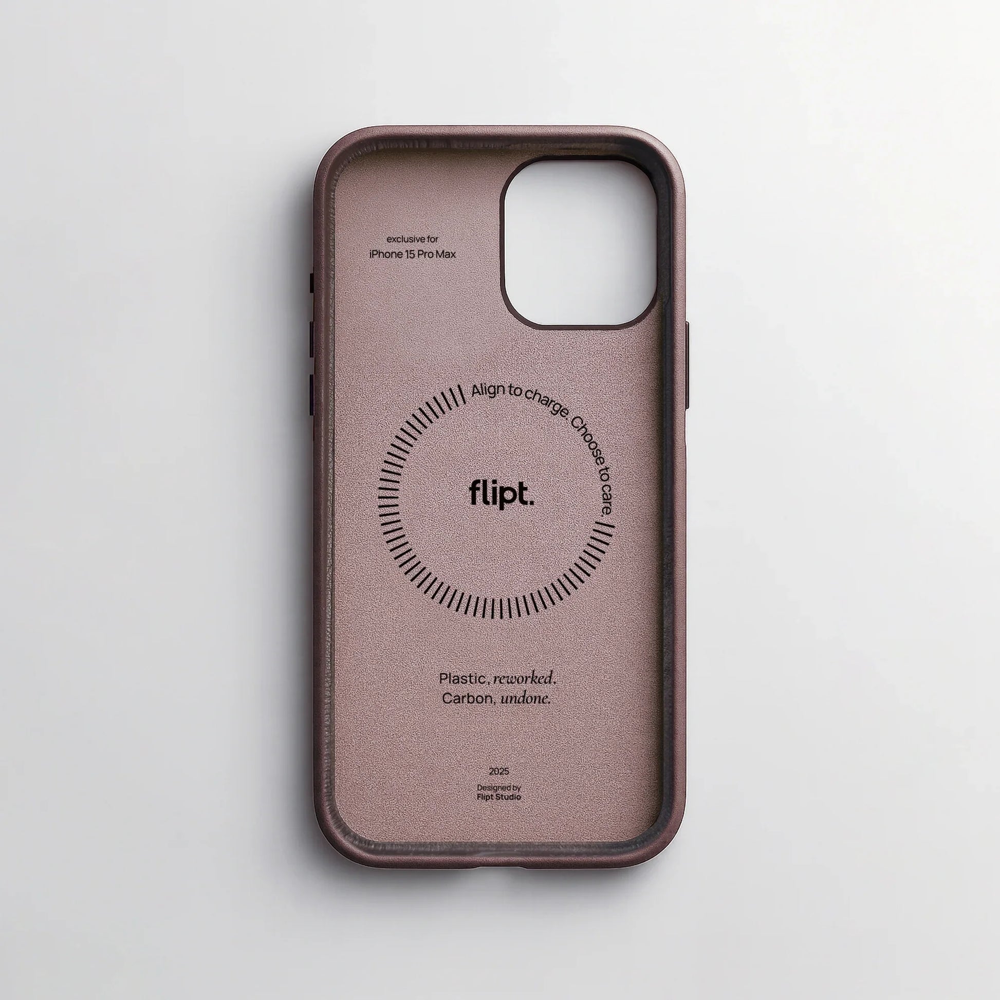 CarbonFlip Signature Leather Case - flipt.