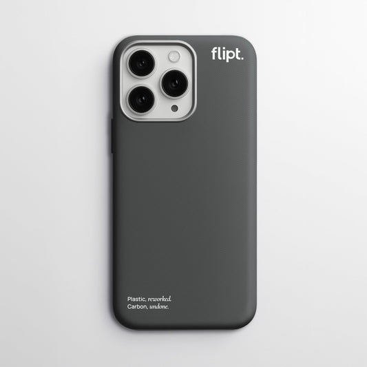 CarbonFlip* Leather Case Matrex Edition for iPhone 15/16 - flipt.