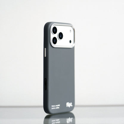 CarbonFlip* Leather Case Matrex Edition for iPhone 17 with Build - in Camera Control Button - flipt.