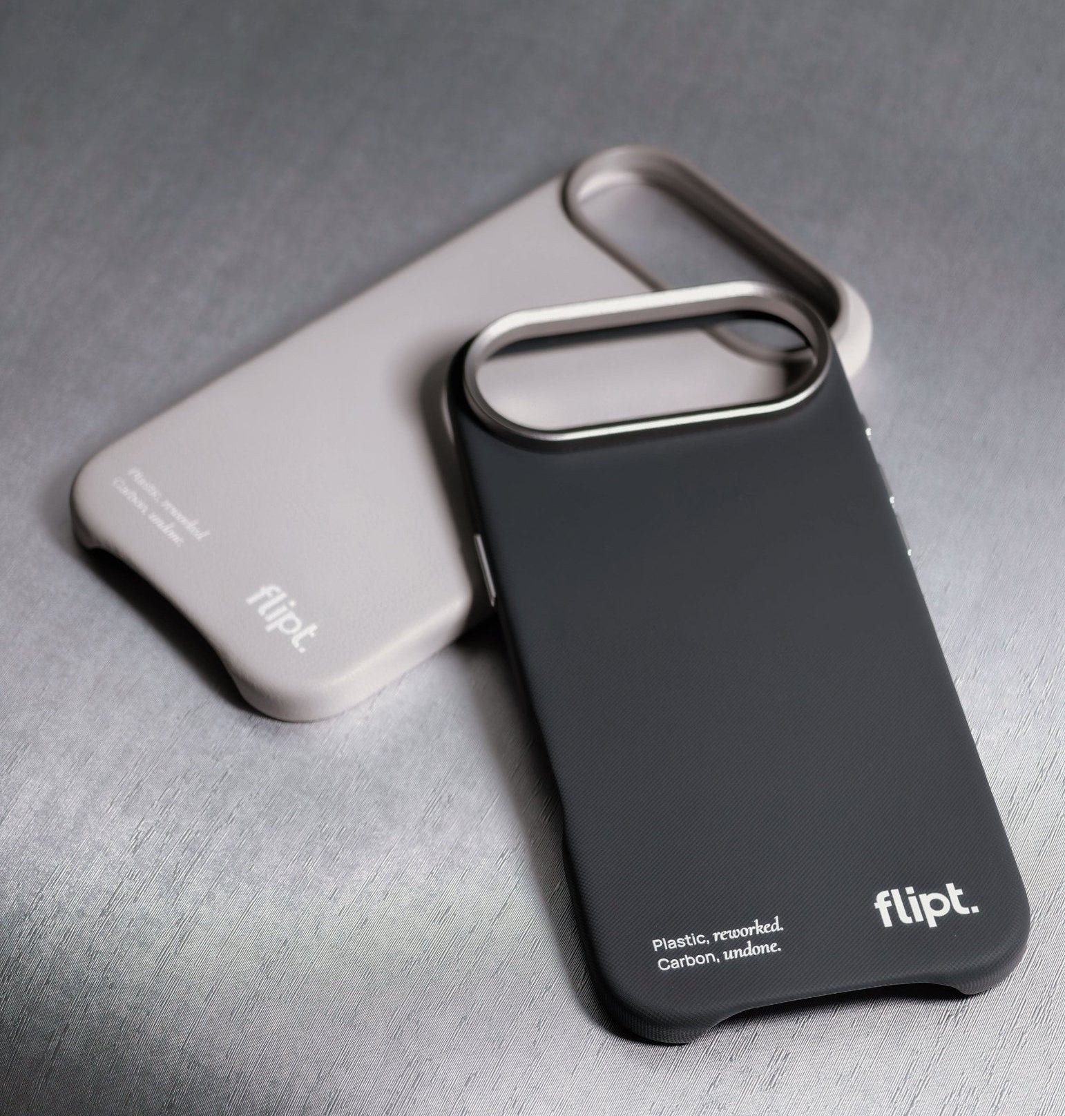 CarbonFlip* Leather Case Matrex Edition for iPhone 17 with Build - in Camera Control Button - flipt.