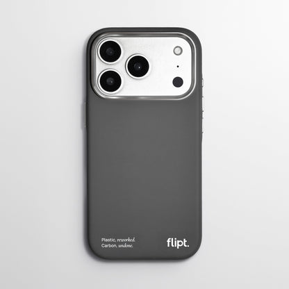 CarbonFlip* Leather Case Matrex Edition for iPhone 17 with Build - in Camera Control Button - flipt.