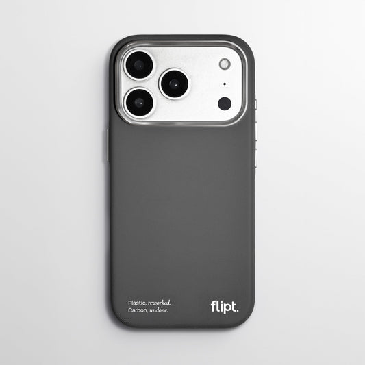 CarbonFlip* Leather Case Matrex Edition for iPhone 17 with Build - in Camera Control Button - flipt.