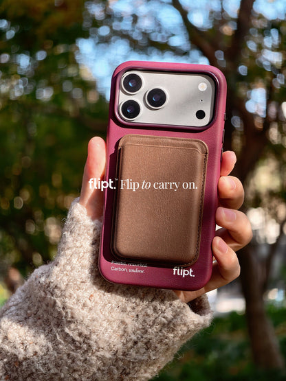 CarbonFlip* Orbit Magnetic Wallet - flipt.