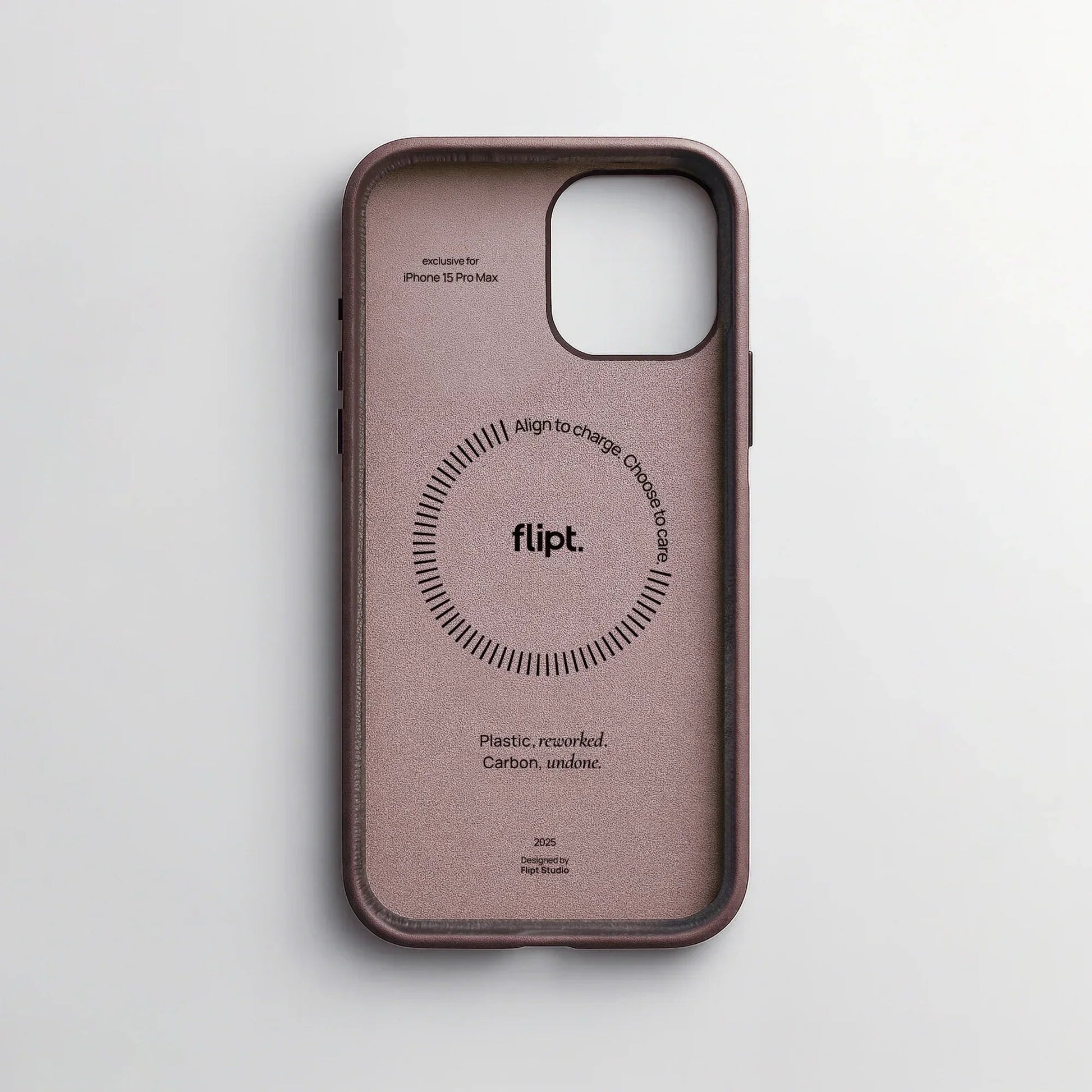 CarbonFlip* Signature Leather Case for iPhone 13/14 - flipt.