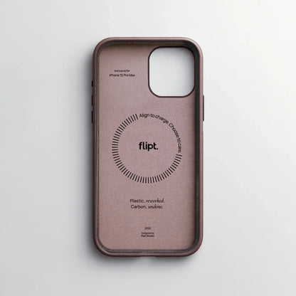 CarbonFlip* Signature Leather Case for iPhone 13/14 - flipt.