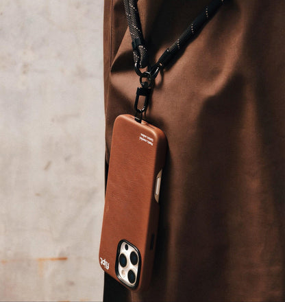 CarbonFlip* Signature Leather Case for iPhone 13/14 - flipt.