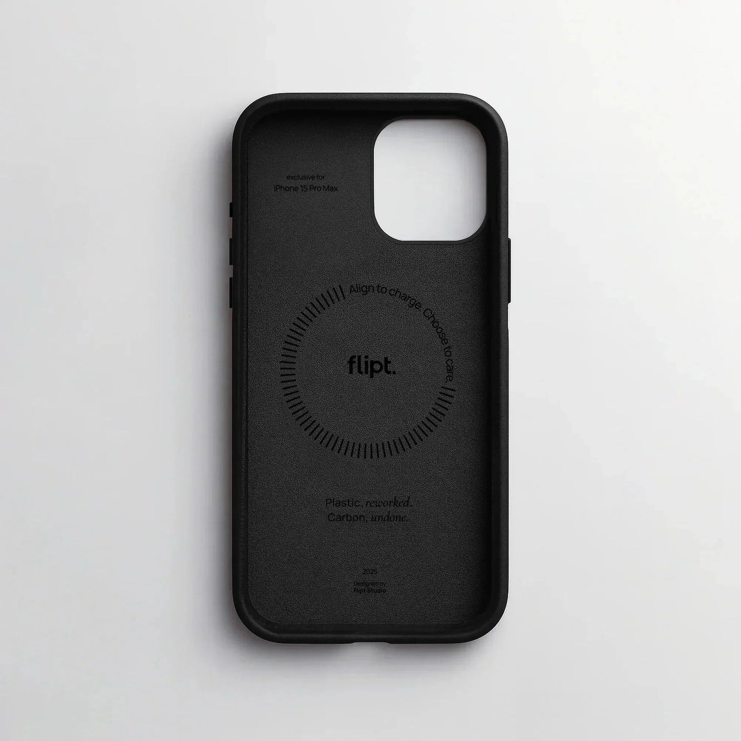 CarbonFlip* Signature Leather Case for iPhone 13/14 - flipt.