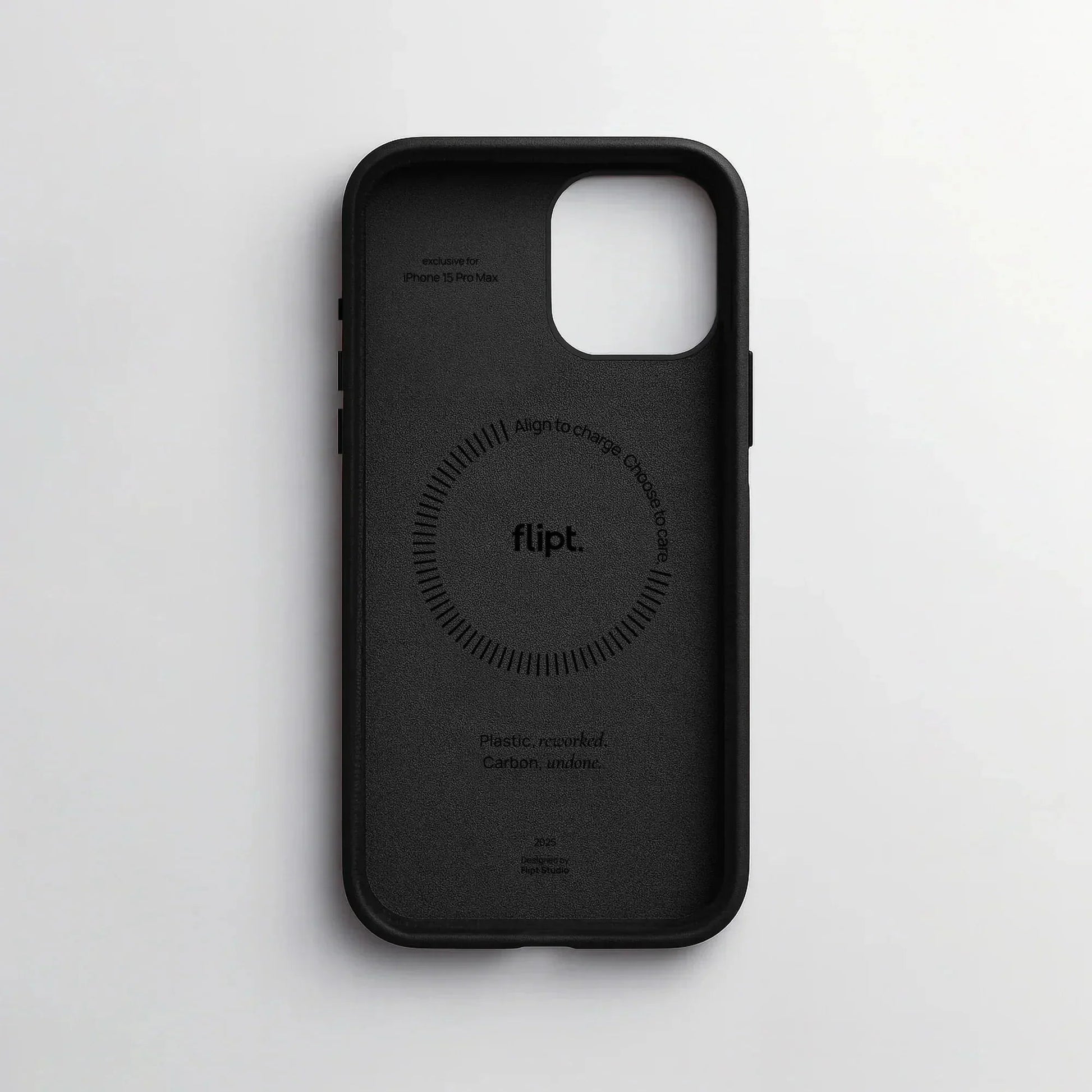CarbonFlip* Signature Leather Case for iPhone 13/14 - flipt.