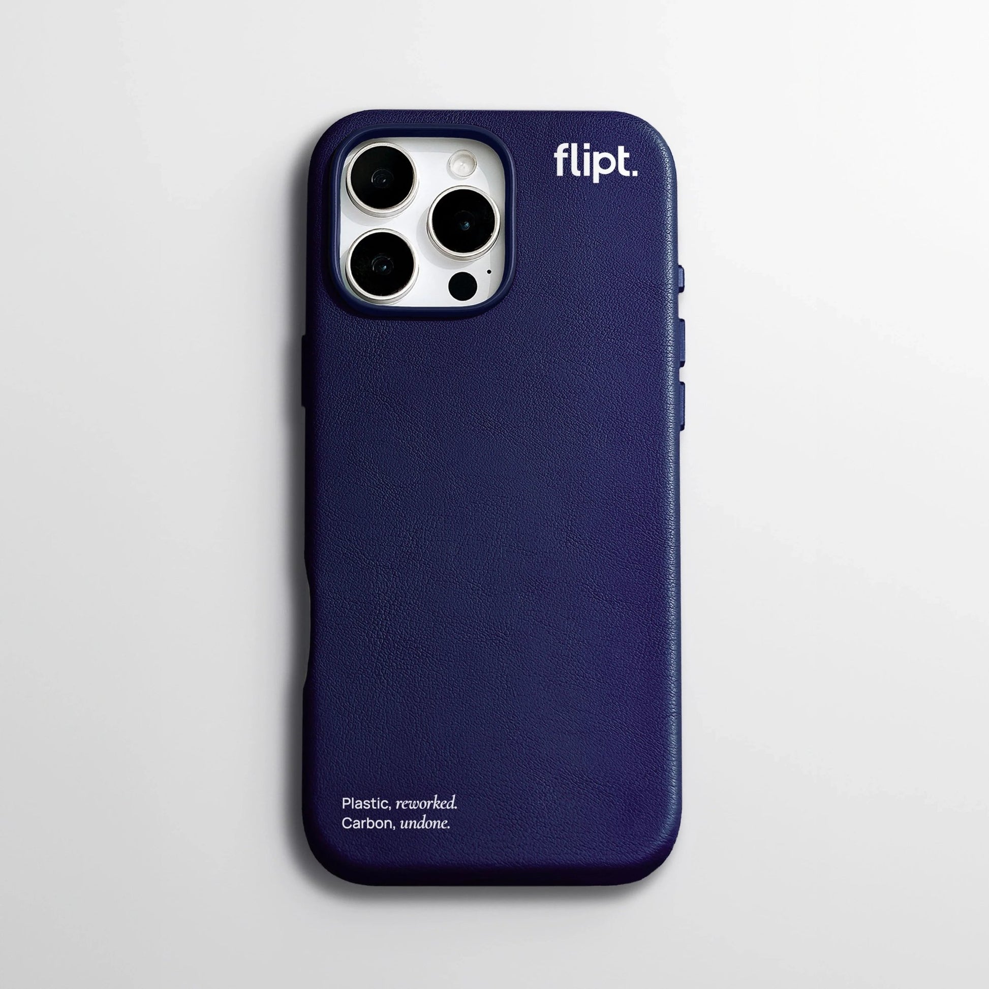 CarbonFlip* Signature Leather Case for iPhone 15/16 - flipt.