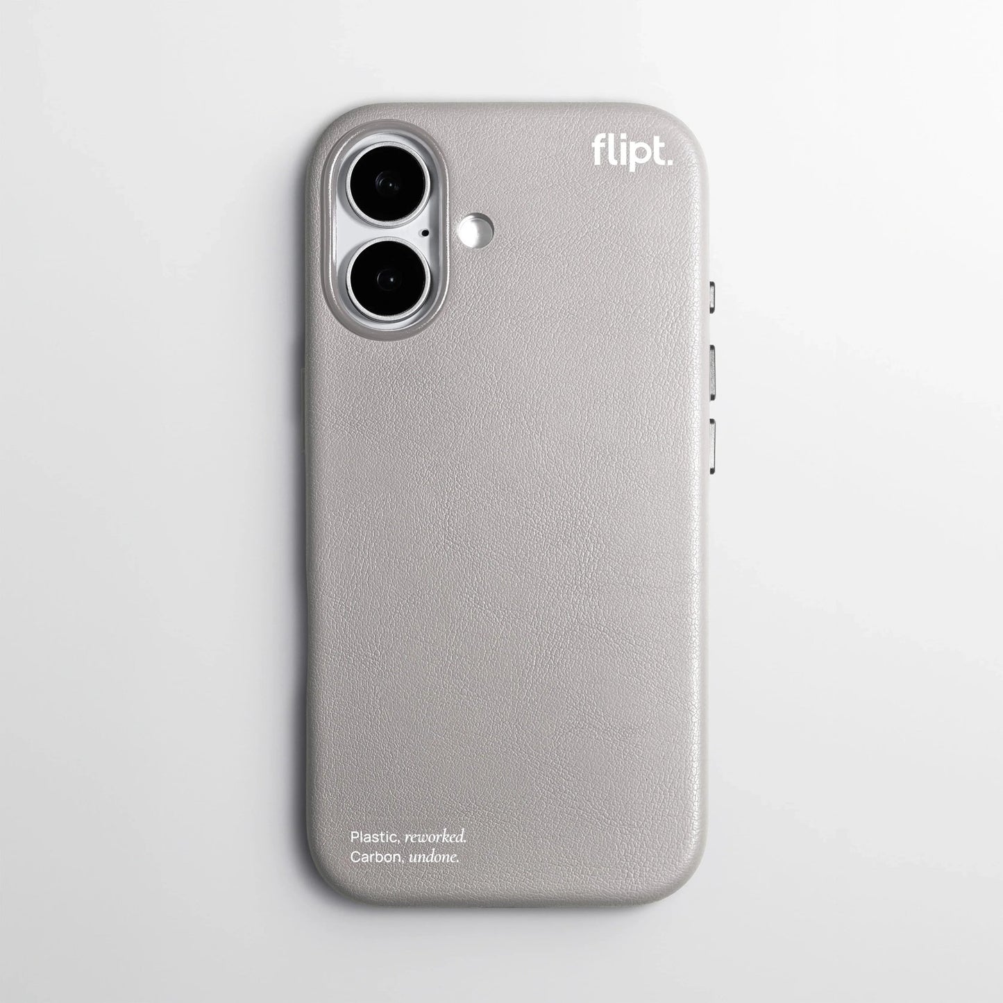 CarbonFlip* Signature Leather Case for iPhone 15/16 - flipt.