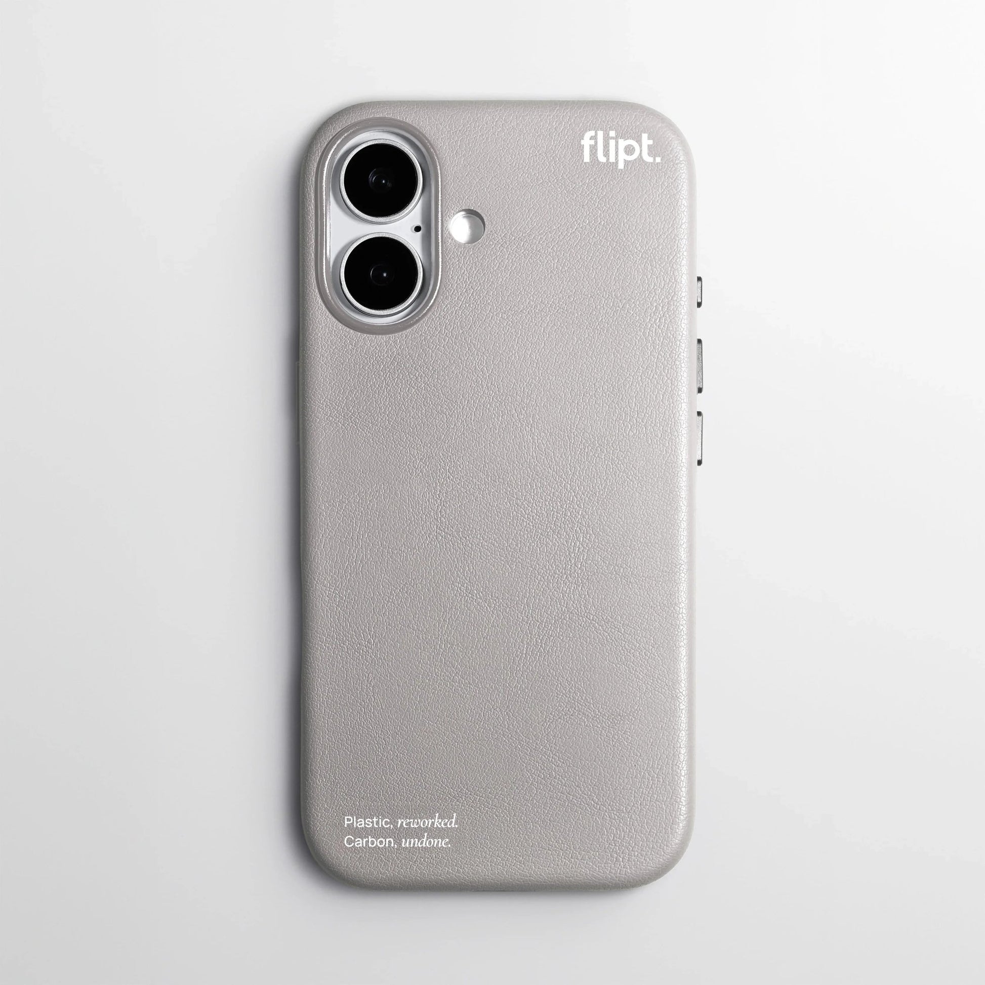 CarbonFlip* Signature Leather Case for iPhone 15/16 - flipt.