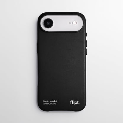 CarbonFlip* Signature Leather Case for iPhone 17 Series - flipt.