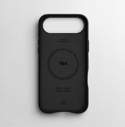 CarbonFlip* Signature Leather Case for iPhone 17 Series - flipt.
