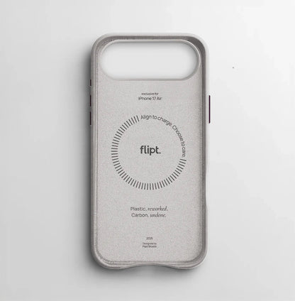 CarbonFlip* Signature Leather Case for iPhone 17 Series - flipt.