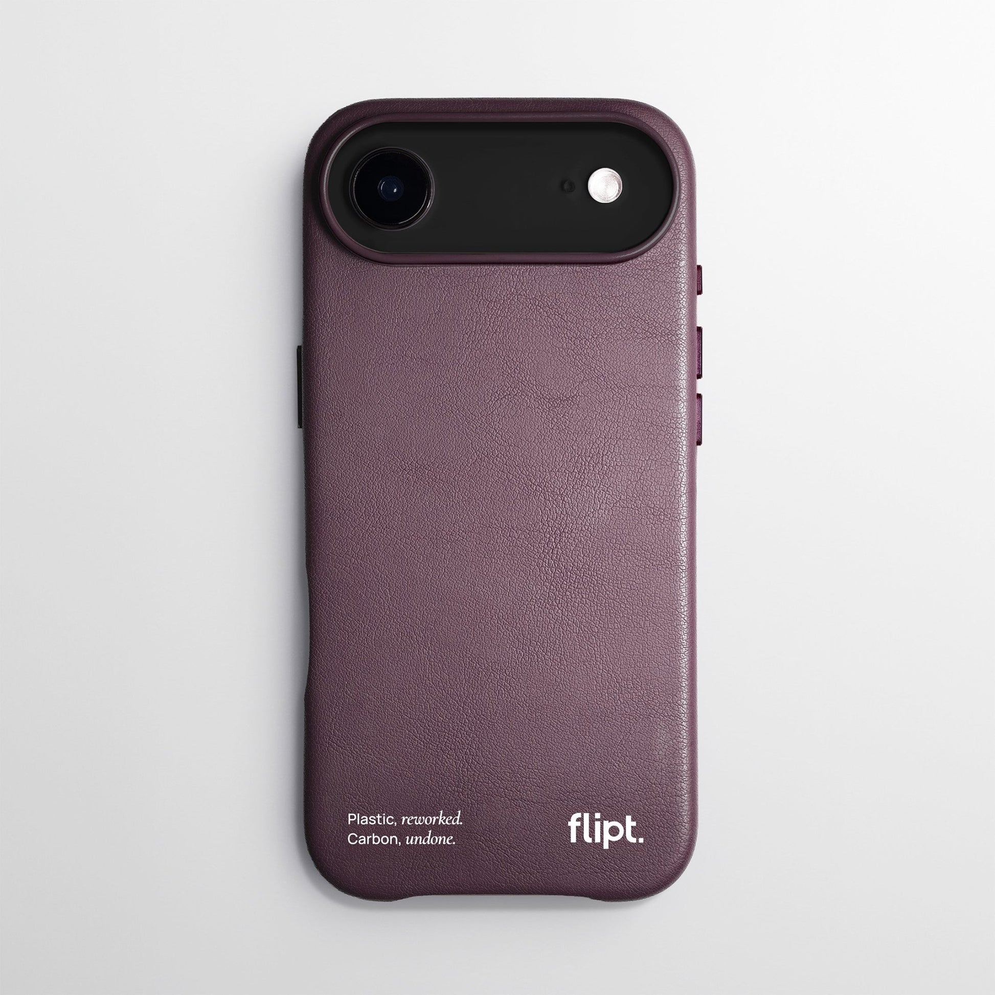 CarbonFlip* Signature Leather Case for iPhone 17 Series - flipt.