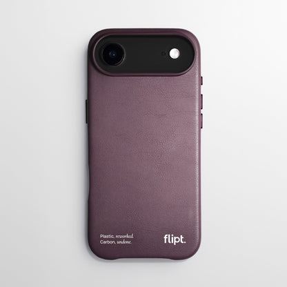 CarbonFlip* Signature Leather Case for iPhone 17 Series - flipt.