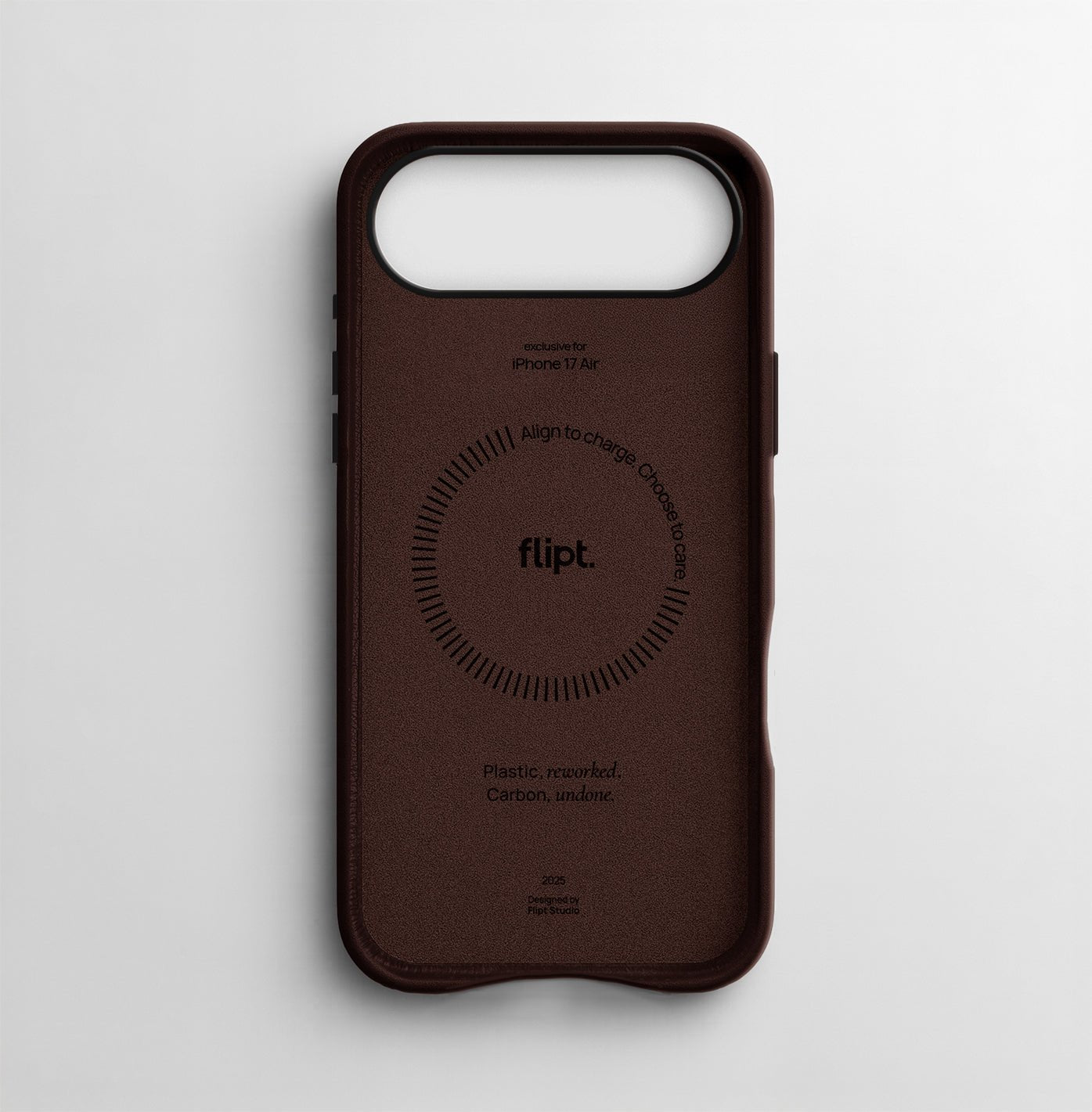 CarbonFlip* Signature Leather Case for iPhone 17 Series - flipt.