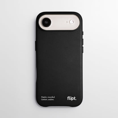 CarbonFlip* Signature Leather Case for iPhone 17 Series - flipt.