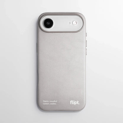 CarbonFlip* Signature Leather Case for iPhone 17 Series - flipt.