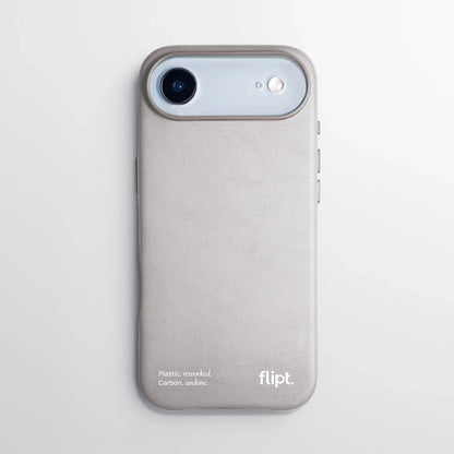 CarbonFlip* Signature Leather Case for iPhone 17 Series - flipt.