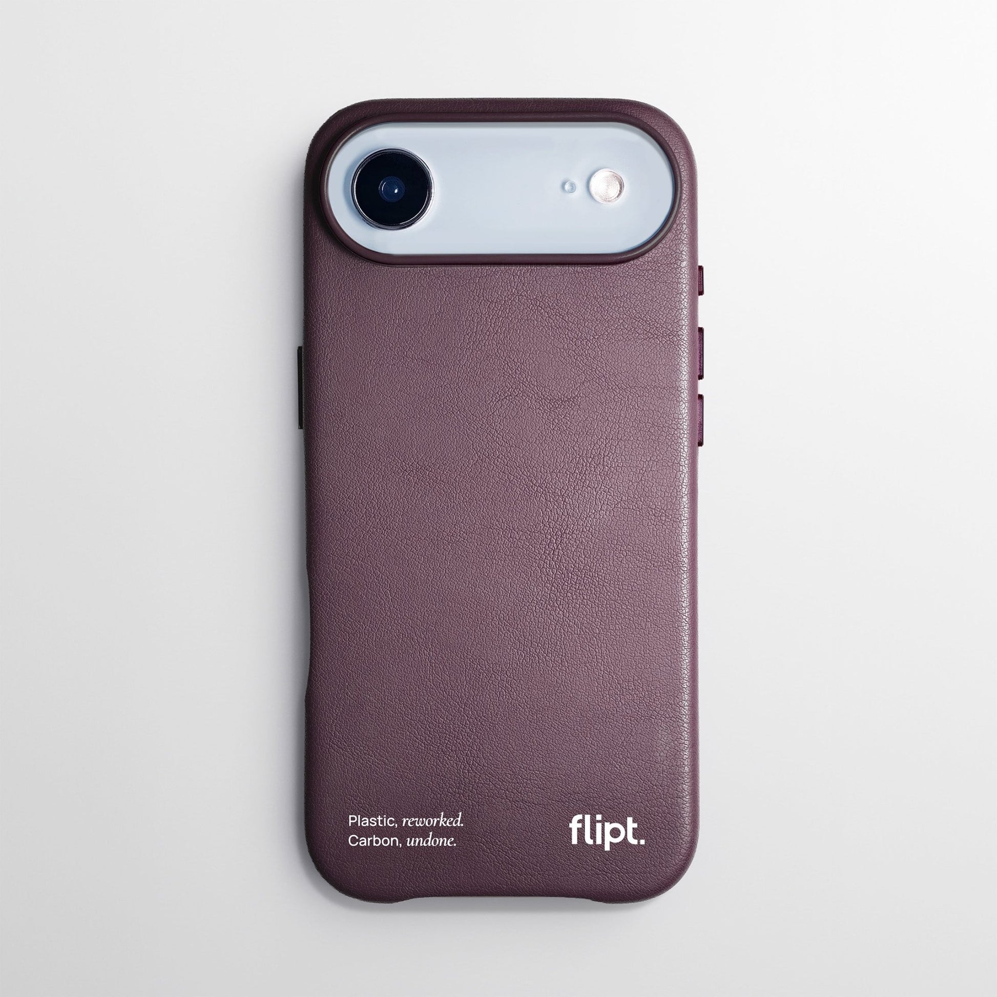 CarbonFlip* Signature Leather Case for iPhone 17 Series - flipt.