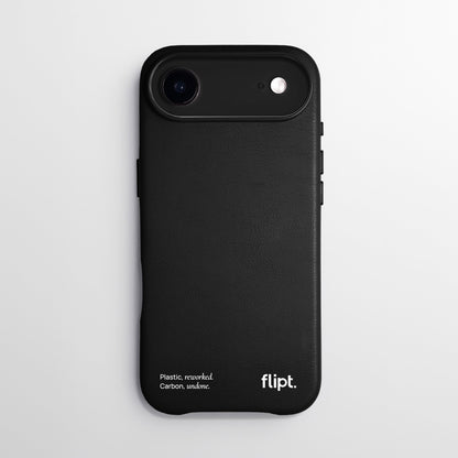 CarbonFlip* Signature Leather Case for iPhone 17 Series - flipt.