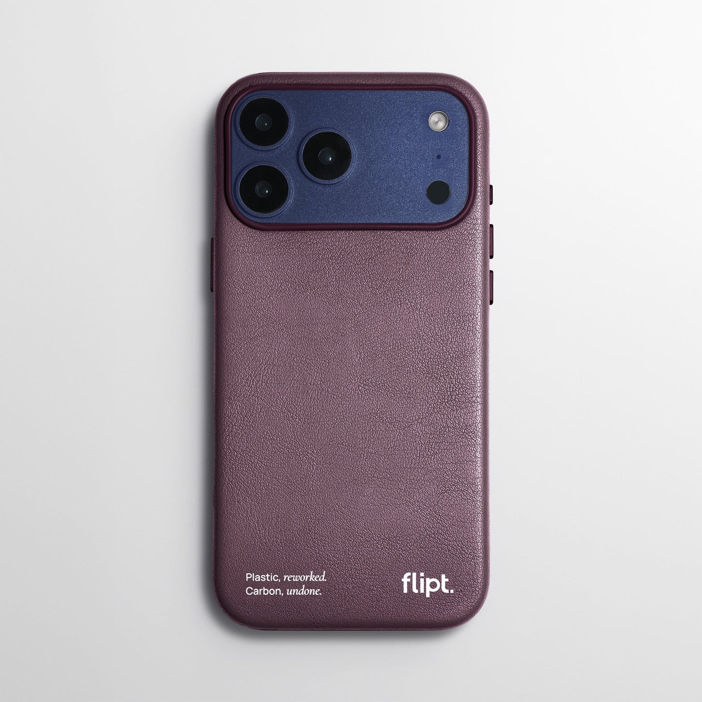 CarbonFlip* Signature Leather Case for iPhone 17 Series - flipt.